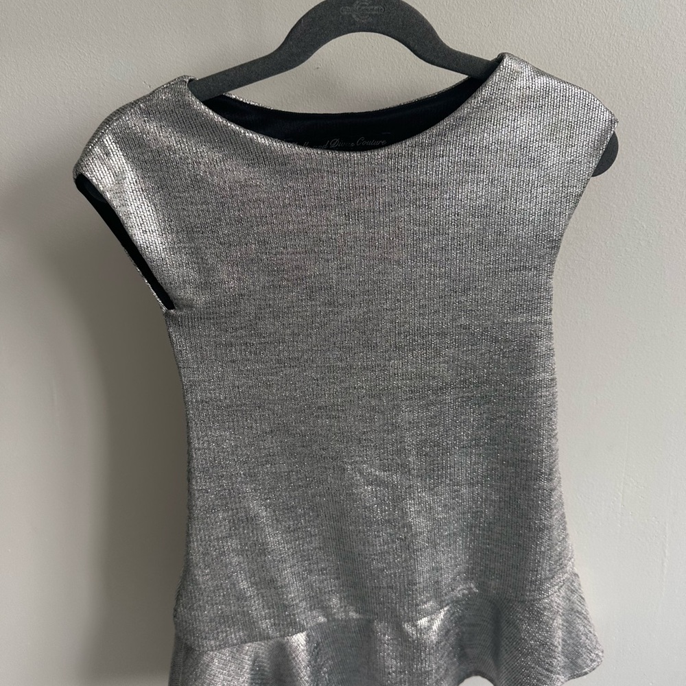 Black and Gray Fitted Peplum Cap Sleeve Casual Dress